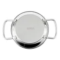 Olympia Table Presentation Mini Paella Pan Stainless Steel 120mm - Image 3