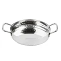 Olympia Table Presentation Handled Dish Stainless Steel Hammered 125mm - Image 2