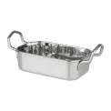 Olympia Table Presentation Rectangular Dish Stainless Steel 140x90mm - Image 2