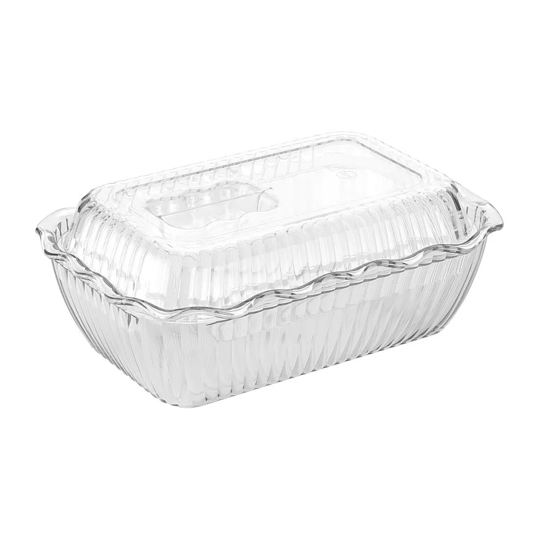 Olympia Kristallon Medium Salad Crock - Clear - Image 4