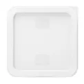 Hygiplas Square Food Storage Container Lid White - Image 2