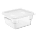 Hygiplas Square Food Storage Container Lid White - Image 4