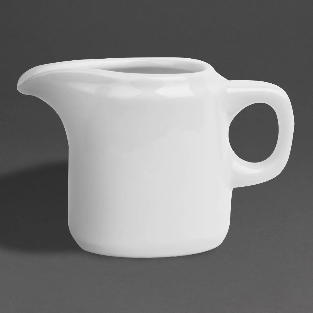 Olympia Whiteware Handled Jugs 130ml (12 Pack) - Image 1