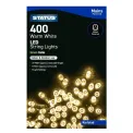 Status Karlstad 400 Warm White LED Indoor/Outdoor String Lights - Image 1