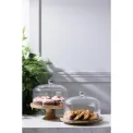 Olympia Cake Stand Mango Wood 330x120mm - Image 2
