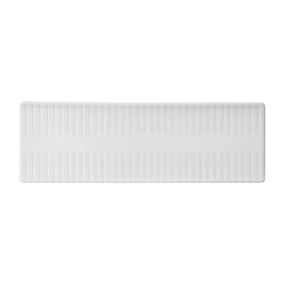 Churchill Era Grey Oblong Plates 330x110mm (6 Pack)