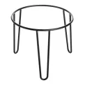 Olympia Non-Slip Riser Round Black Wire 210x180mm - Image 4