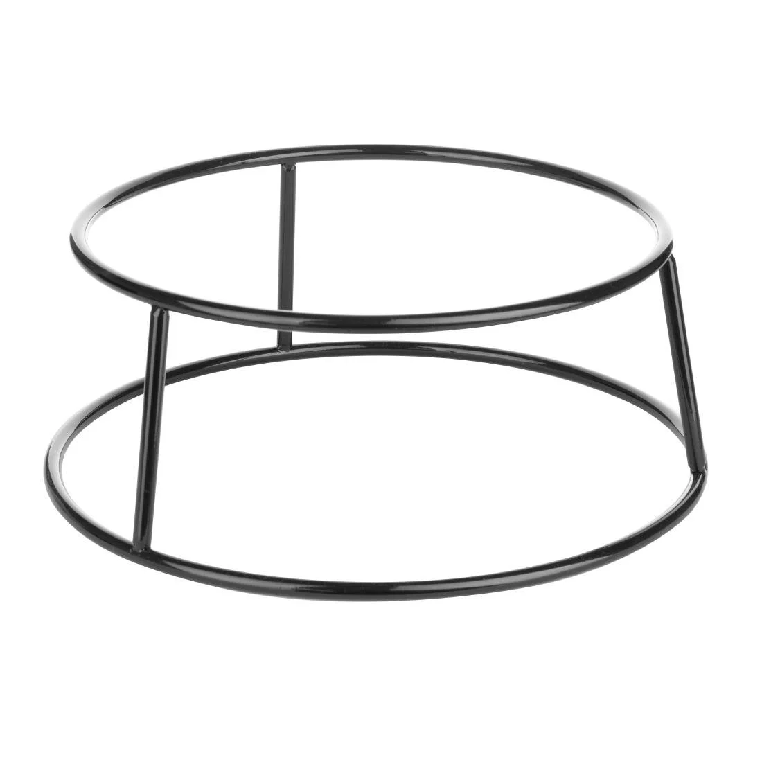 Olympia Non-Slip Multi-Round Riser Black Wire 230x260x100mm - Image 1