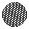 Bolero Parisian Style PE Rattan Bar Stools Black Dot Mix (2 Pack) - Image 4