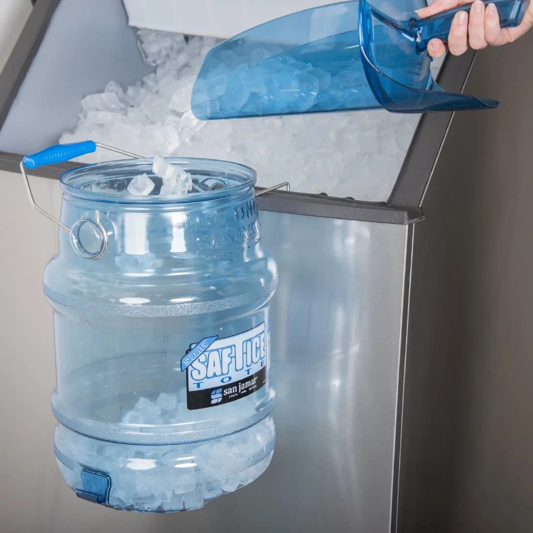 San Jamar Saf-T-Ice Tote 18.9Ltr - Image 2
