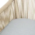 Bolero Bay PE Twist Rattan Outdoor Armchair Honey (2 Pack) - Image 4