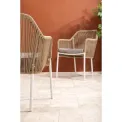 Bolero Bay PE Twist Rattan Outdoor Armchair Honey (2 Pack) - Image 11