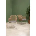 Bolero Bay PE Twist Rattan Outdoor Armchair Honey (2 Pack) - Image 12