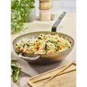 De Buyer Mineral B Rounded Wok with Handle 32cm - Image 5
