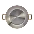 De Buyer Inocuivre Round Dish with Brass Handles 24cm - Image 4