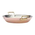 De Buyer Inocuivre Round Dish with Brass Handles 24cm - Image 6