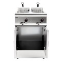 Lincat Silverlink 600 Free Standing Double Electric Fryer J12