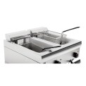 Lincat Silverlink 600 Free Standing Double Electric Fryer J12