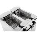 Lincat Silverlink 600 Free Standing Double Electric Fryer J12