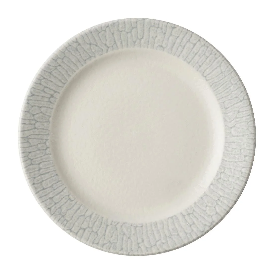 Churchill Delta Grey Profile Plates 167mm (12 Pack)