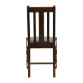 Thame Dining Chairs in Vintage Wood with Bison Cedar Seat (6 Pack) - Image 2