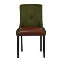 Bath Walnut Dining Chairs with Forest Back & Espresso Seat (6 Pack) - Image 3