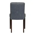 Bath Walnut Dining Chairs with Sea Back & Tan Seat (6 Pack) - Image 3