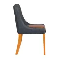 Bath Soft Oak Dining Chairs with Sea Back & Tan Seat (6 Pack) - Image 3
