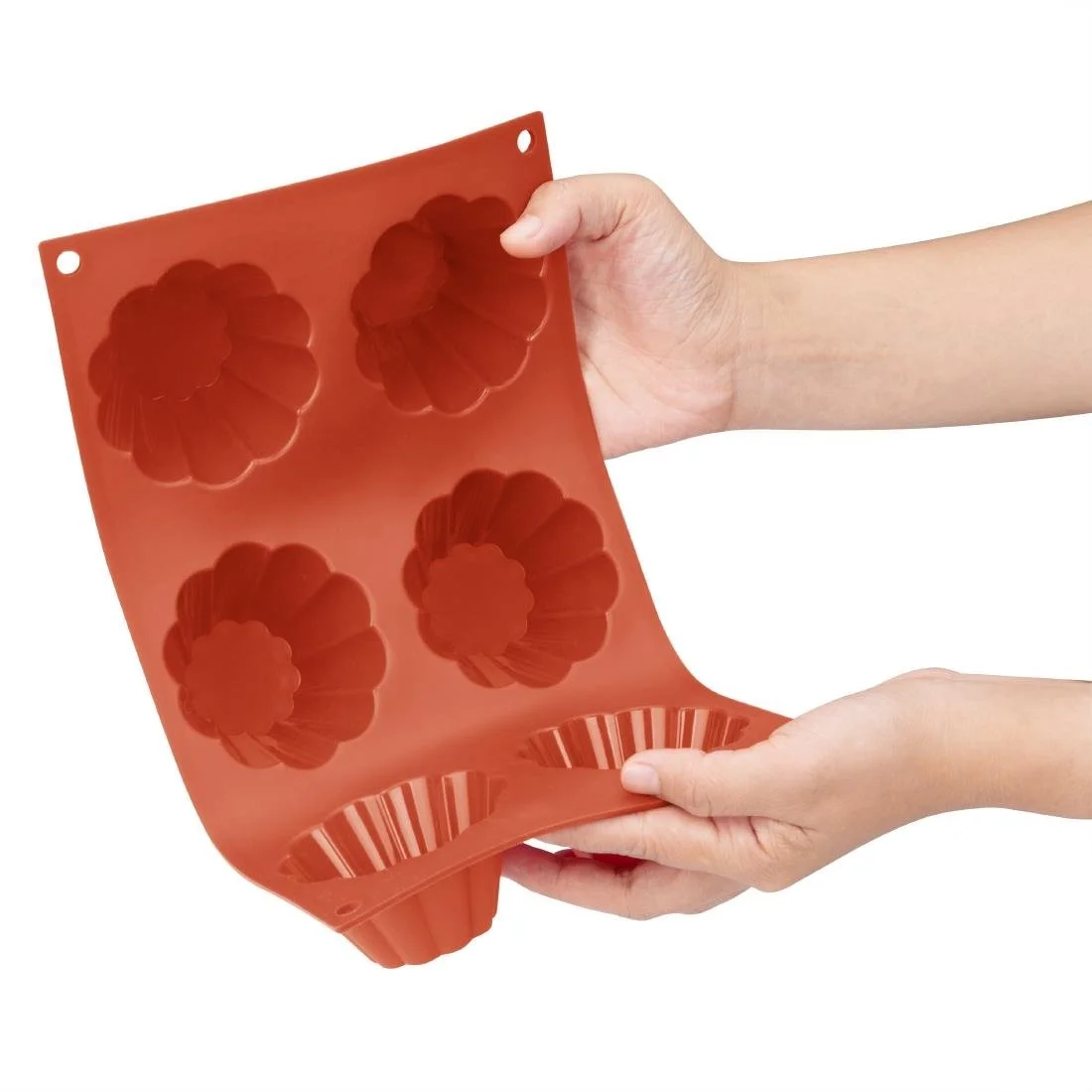 Vogue Silicone Brioche Mould 6 Cup - Image 4