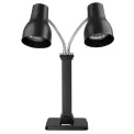 Buffalo Double Heat Lamp Carving Station Matt Black 2x250W - Image 1