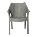 Bolero Elements Polypropylene Armchairs Olive Green (4 Pack) - Image 2