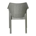 Bolero Elements Polypropylene Armchairs Olive Green (4 Pack) - Image 5