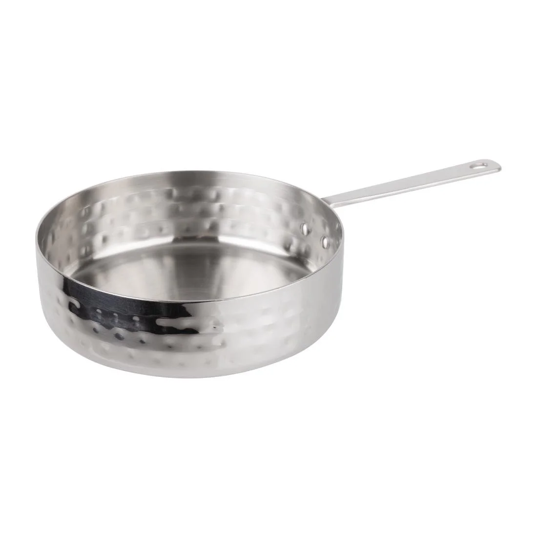 Olympia Table Presentation Mini Saucepan Hammered 125mm - Image 1