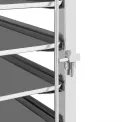 Vogue 16 Patisserie Tray Racking Trolley - Image 4