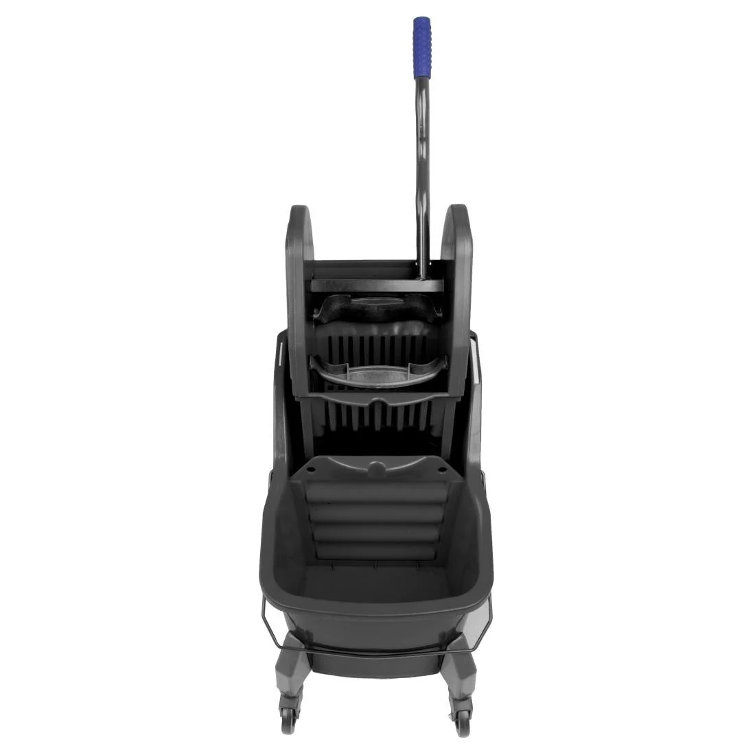Jantex Two-Compartment Mop Bucket and Wringer Red 30Ltr - Image 5