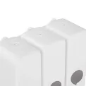 Jantex Triple Shower Dispenser White - Image 4