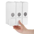 Jantex Triple Shower Dispenser White - Image 5