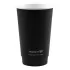 Vegware Double Wall Hot Cups Black 16oz (400 Pack)
