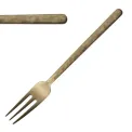 Comas Kodai Vintage Gold 3-Prong XL Table Forks (12 Pack) - Image 2