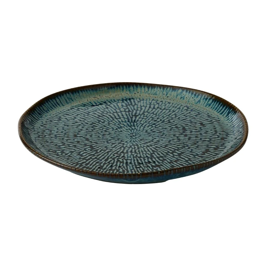 Churchill Envisage Cascade Sapphire Blue Natural Plates 255mm (6 Pack) - Image 5