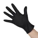 Grippaz HD Nitrile Powder-Free Disposable Gloves Black (50 Pack) - Image 1