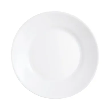 Arcoroc Opal Restaurant Wide Rim Plates 195mm (6 Pack)