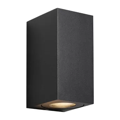 Nordlux Canto Maxi Kubi 2 Outdoor Wall Light Seaside Black