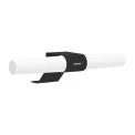 Nordlux Helva Double Basic Indoor Wall Light Black - Image 1