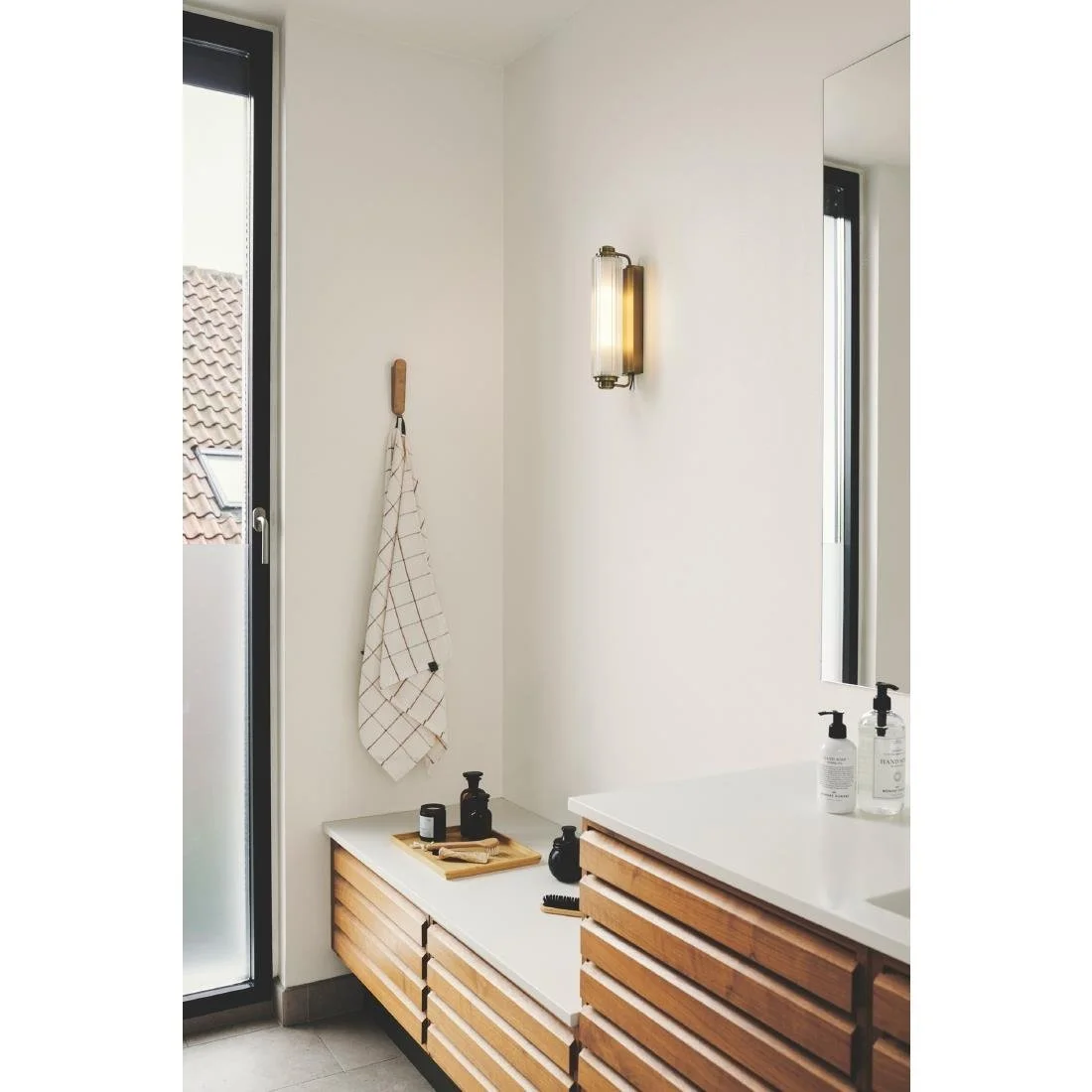 Nordlux Nimal Double Indoor Wall Light Brass - Image 6