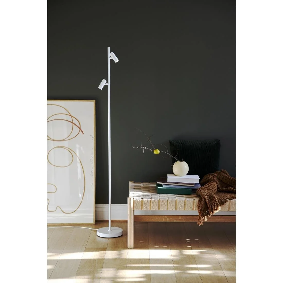 Nordlux Omari Indoor Floor Lamp White - Image 2
