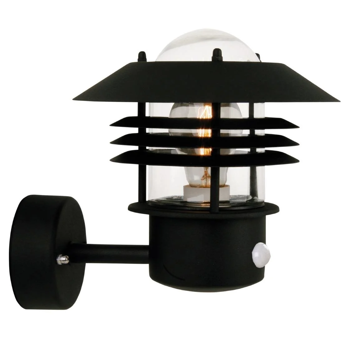 Nordlux Vejers Sensor Outdoor Wall Light Black - Image 1