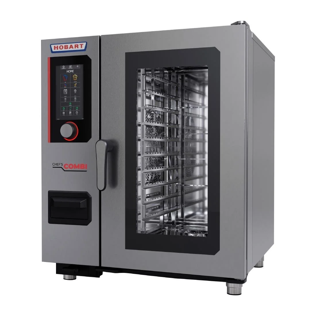 Hobart Chefs Combi Natural Gas Oven 10x1/1GN 25kW - Image 3