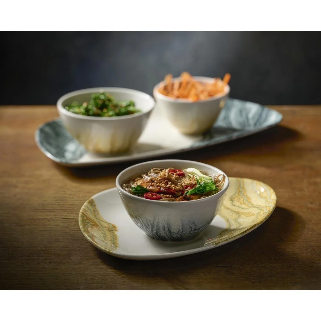 Churchill Tide Snack Bowls Black 130mm (12 Pack) - Image 6
