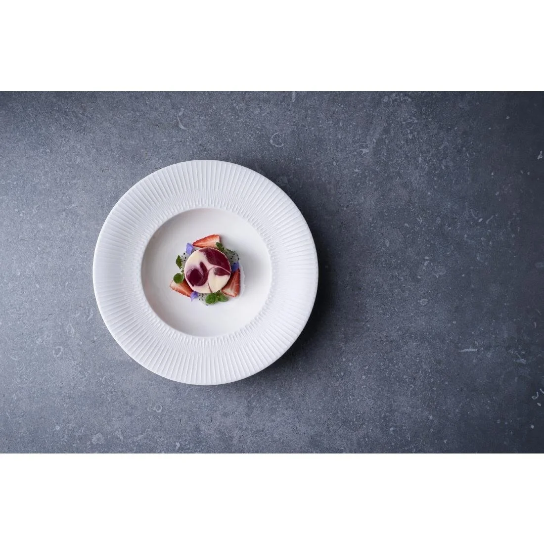 Schönwald Vibes Rimmed Oval Plates 240x150mm (12 Pack) - Image 4